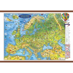 Harta Europei pentru copii (1600x1200mm)