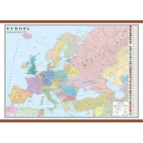 Europa. Harta politica (1600x1200 mm)