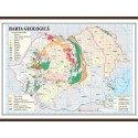 Romania.Harta geologica (1000x700 mm)