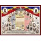 Marea Unirea a Romanilor de la 1918 (panou aniversar, 1400x1000mm, cu rama)