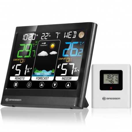 Statie meteo BRESSER MeteoTemp BF colour