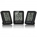 Termometru/higrometru BRESSER Temeo set Negru