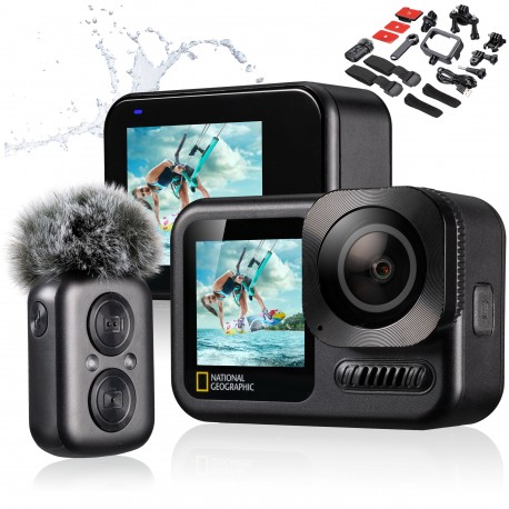 Camera de actiune NATIONAL GEOGRAPHIC 5K Ultra-HD 60fps WIFI Explorer 7