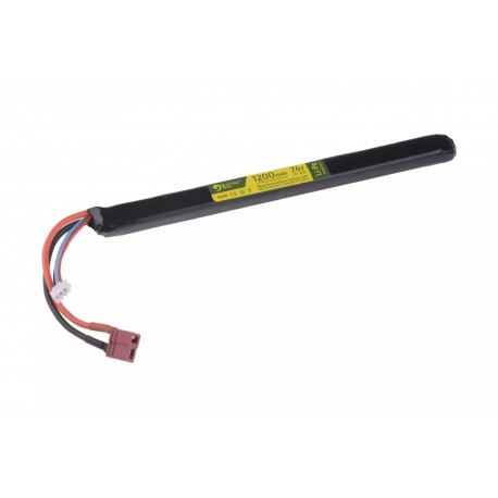 Baterie 7.4 V 1200mAh 20/40C Under AK Dust Cover - T-Connect (Deans)