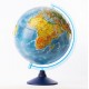 Glob geografic interactiv cu elemente VR/AR, iluminat, in relief (25 cm)