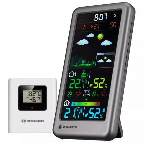 Statie meteo BRESSER RC Neomeo V silver