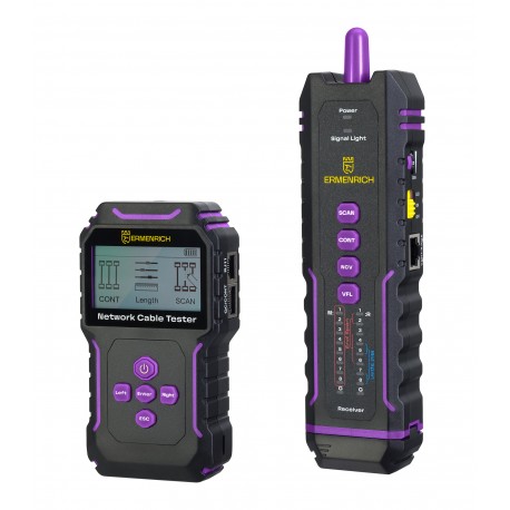 Tester cablu multifunctional Ermenrich NetGeeks NP45