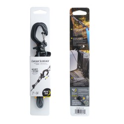 Coarda flexibila Nite Ize cu CamJam SlideLock - Aluminiu