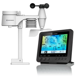 Statie meteo BRESSER WIFI color cu senzor profesional 5 in 1