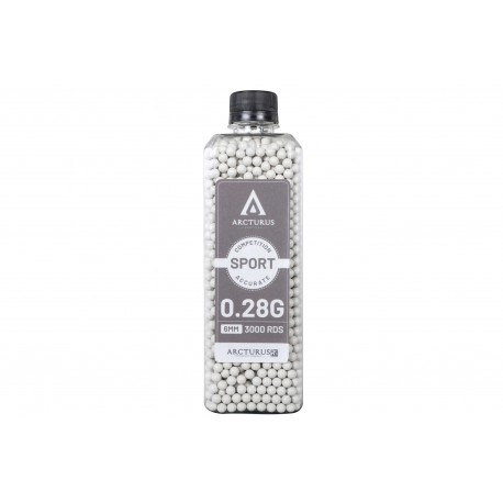 Bile Airsoft Arcturus RS Sport Match Grade 0.28g 3000buc la sticla