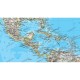 Harta continentala America de Nord si America de Sud din punct de vedere politic (58 x 91 cm)