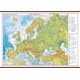 Europa. Harta fizica si politica 700x500mm