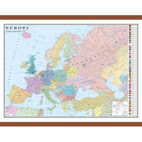 Europa. Harta politica 700x500mm